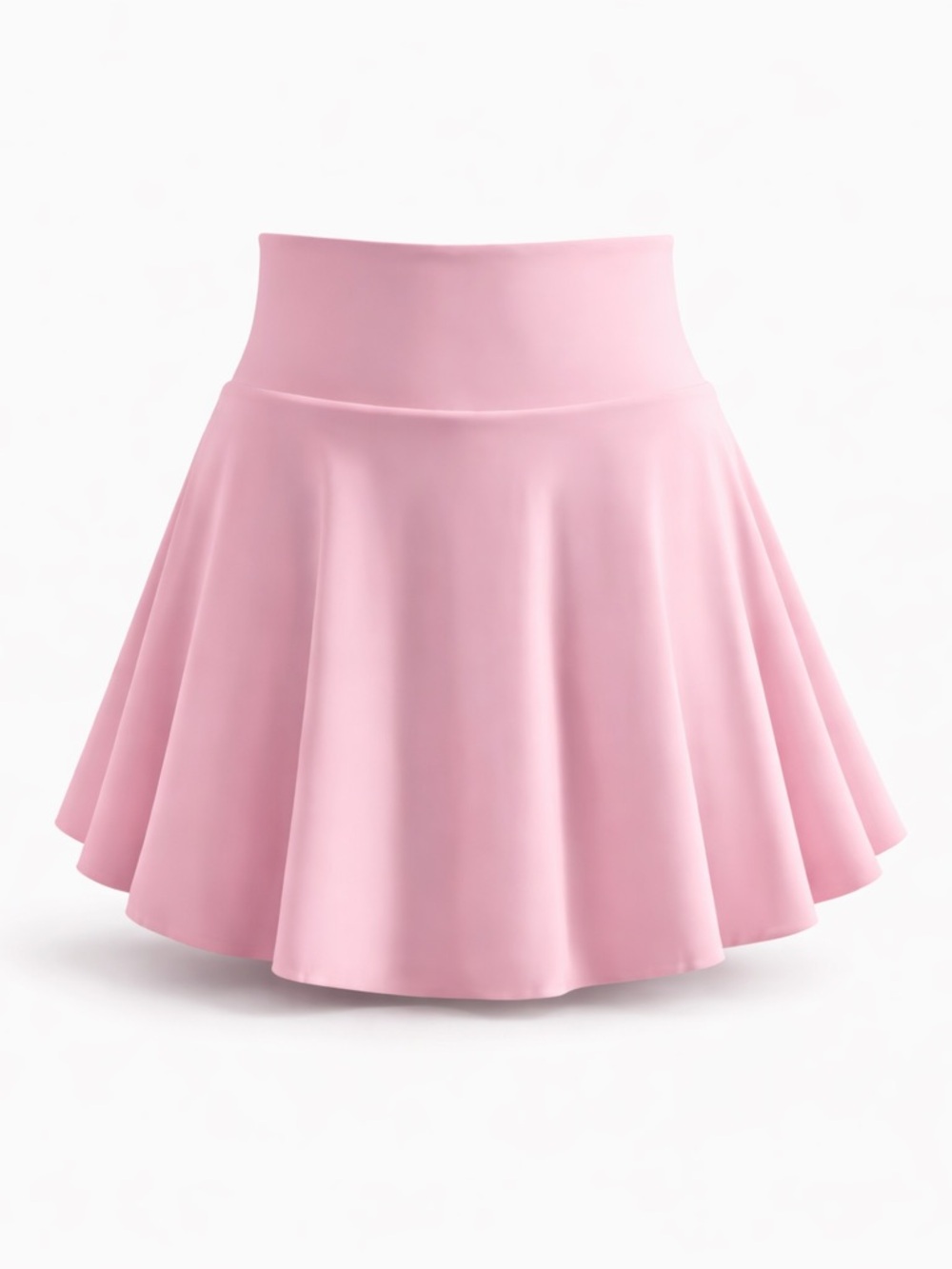 Blush Pink Skater Skirt 💕 SIZE SMALL | High Waist Flowy Fit | NEW